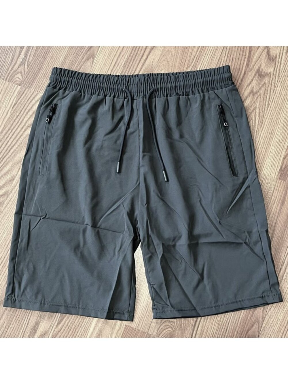 Men's Light Weight Quick Dry Pockets Casual Shorts - Gray XL/XXL